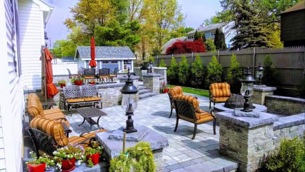 Luxury Backyard Patio Projects & Landscaping