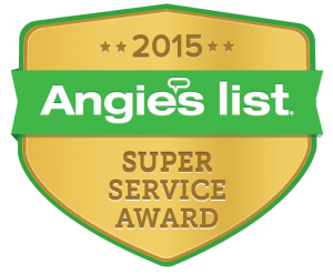Angie's list 2015 Super Service Award