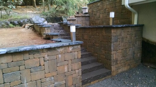 Backyard Landscape Patio